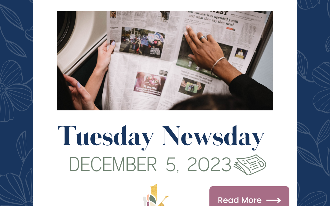 This Weeks Good News – December 5, 2023