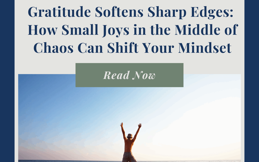 Gratitude Softens Sharp Edges: How Small Joys in the Middle of Chaos Can Shift Your Mindset